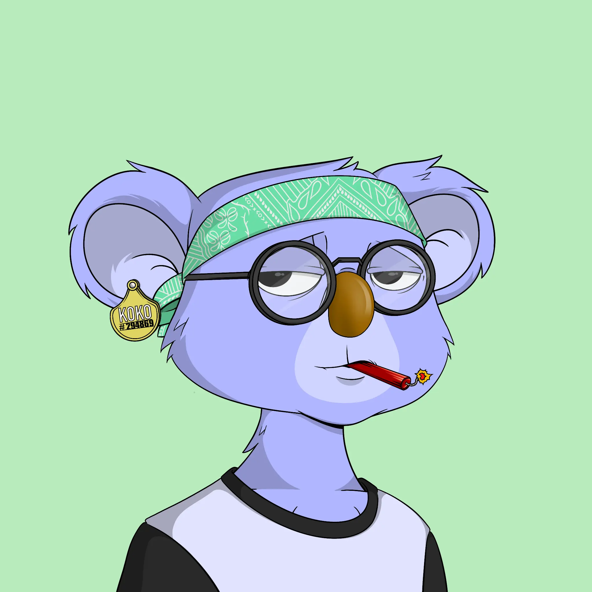 Bad Koala Society #3830 NFT on Algorand