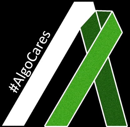 AlgoCares Emblem Black