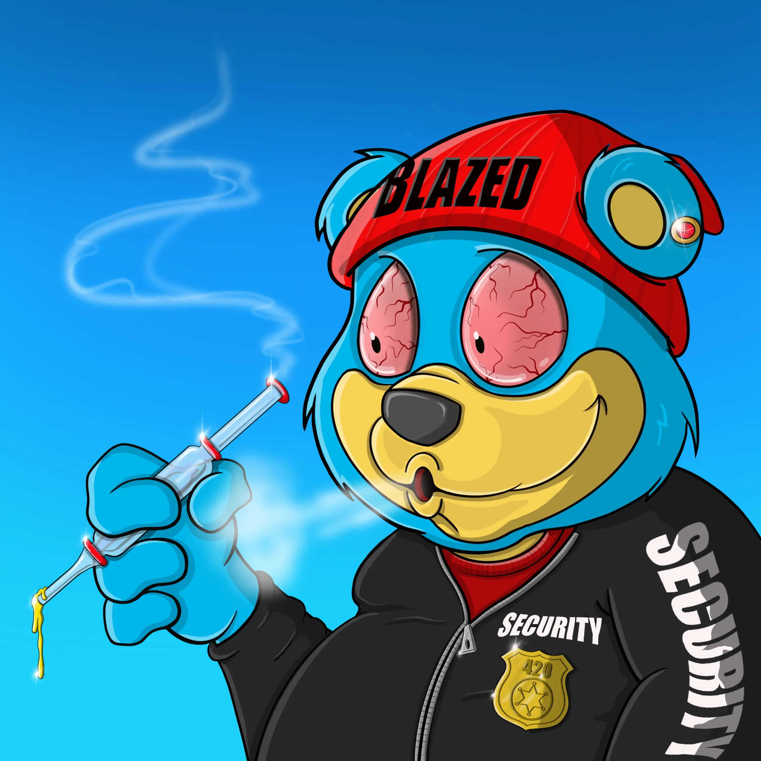 Burnin Bears #757 NFT on Algorand