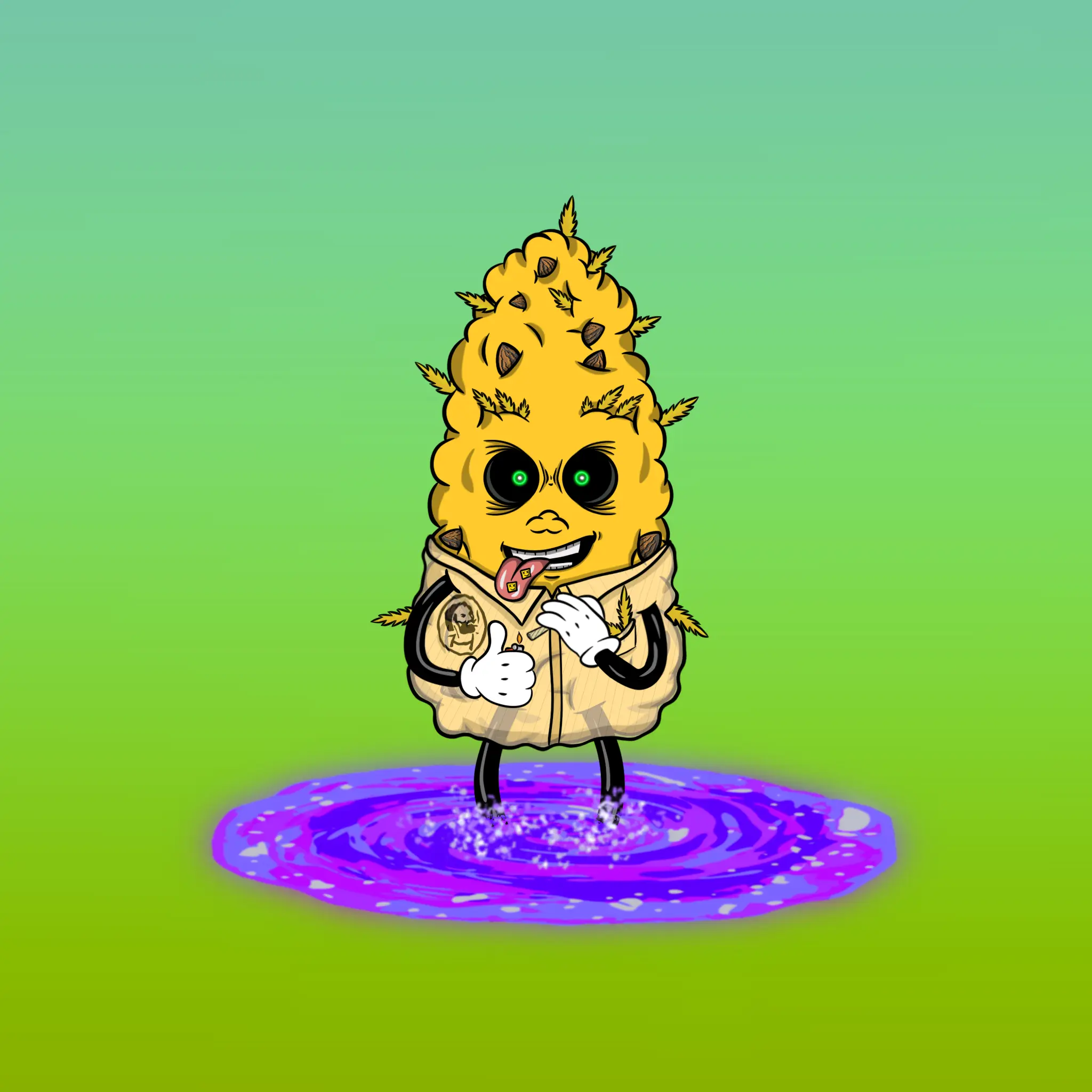 Blazing Budz #111 NFT on Algorand