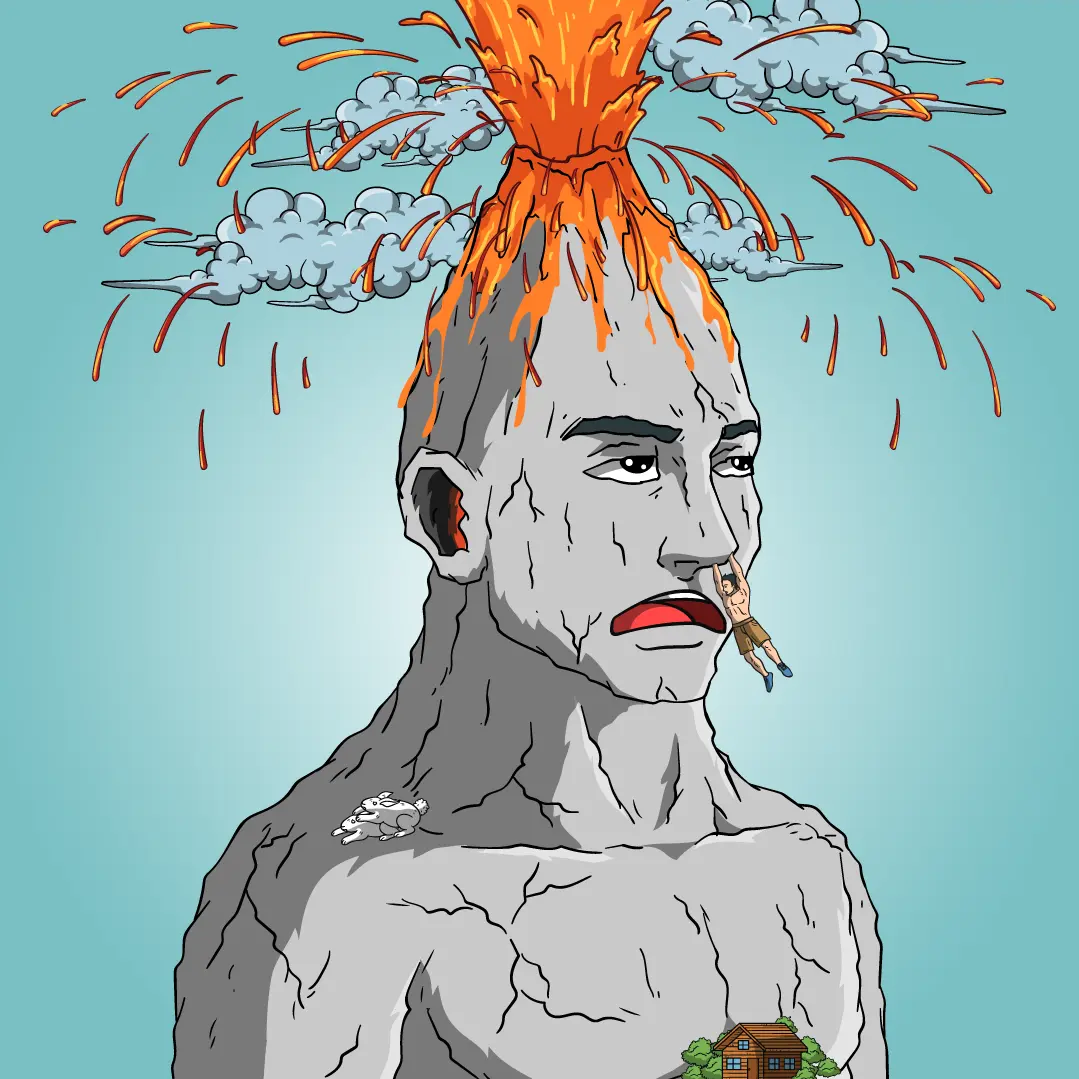 Volcano Boyz #707 NFT on Algorand