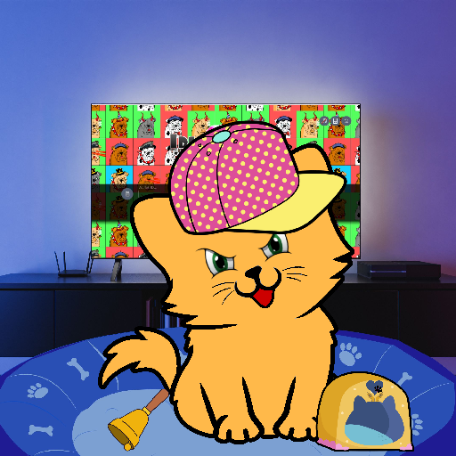 Happy Hoomens Cat#0162 NFT on Algorand