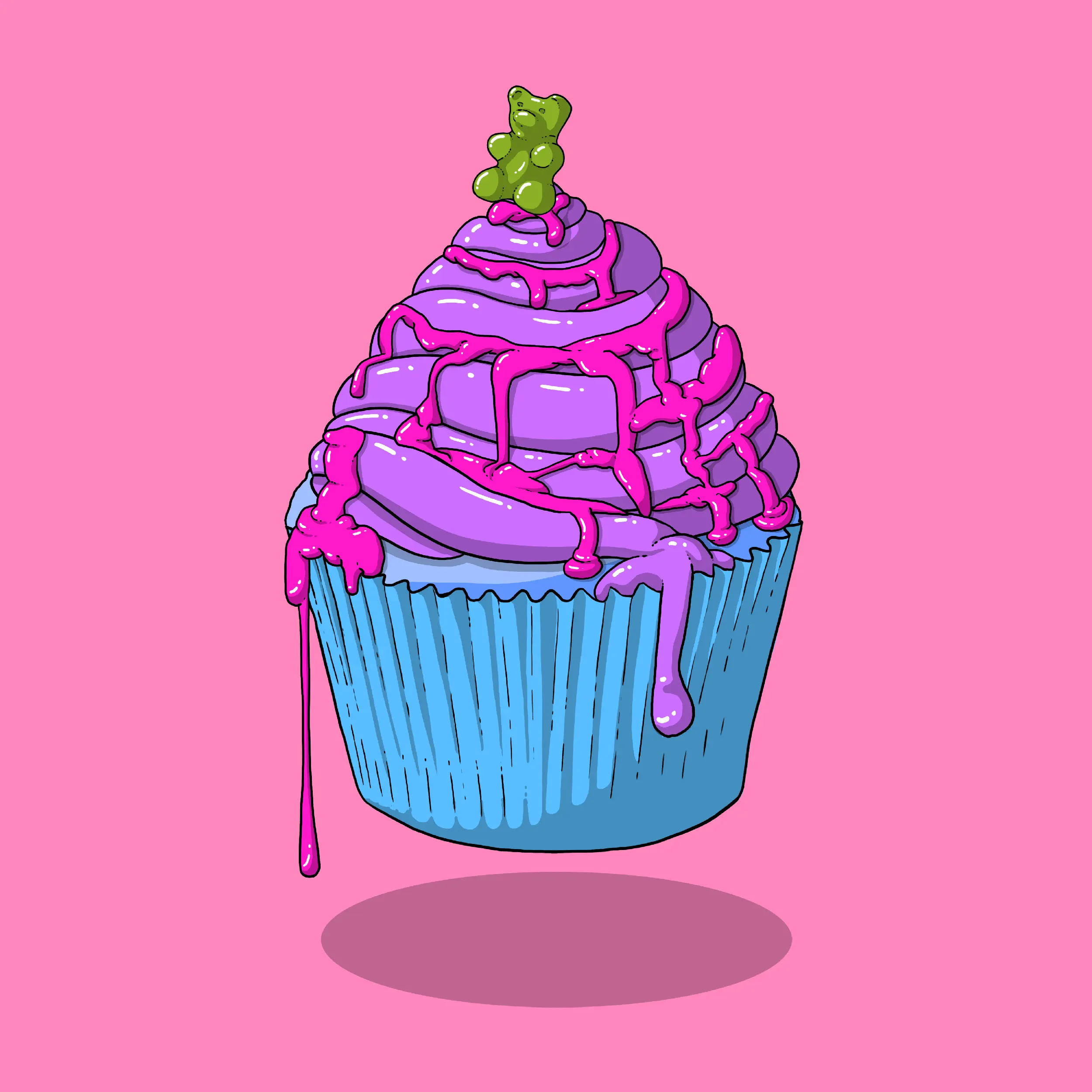 Cupcakes #120 NFT on Algorand