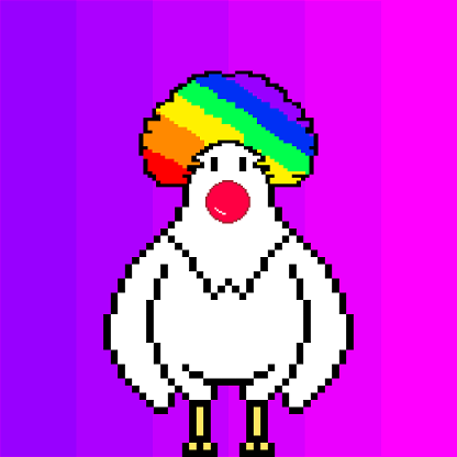 Pixel Chicken #180