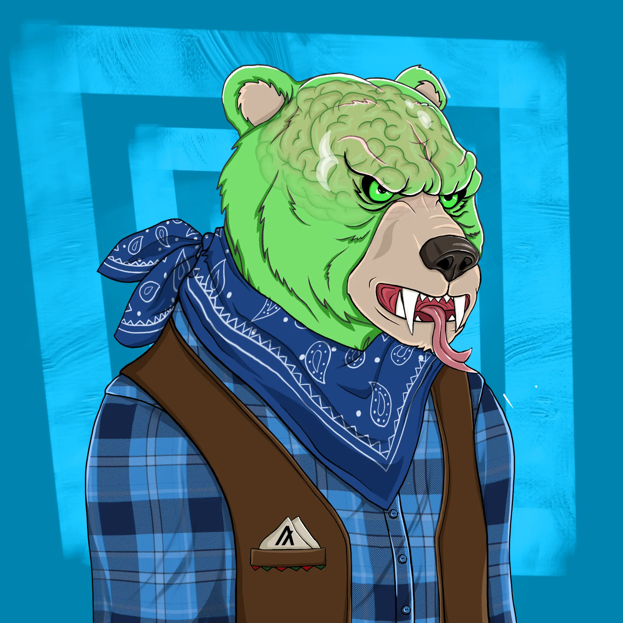 Mad Bears #371 NFT on Algorand