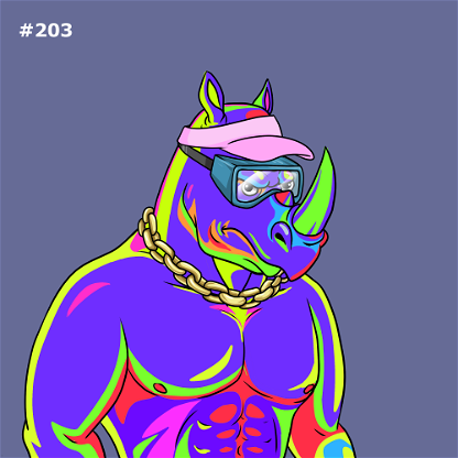 Rowdy Rhino #203
