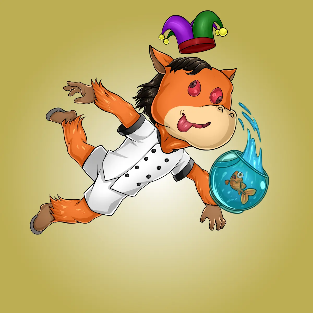 Rug Friends  #1423 NFT on Algorand