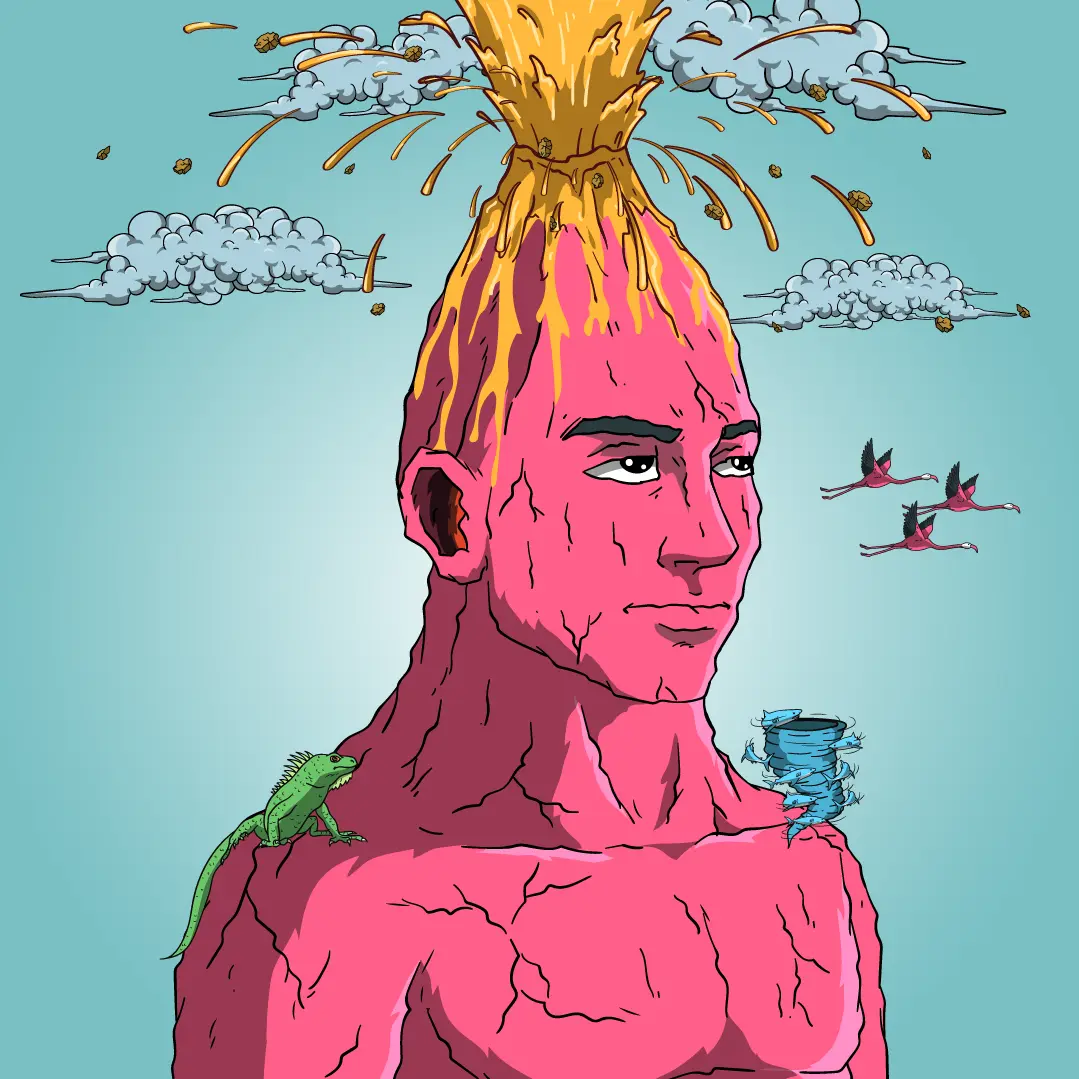 Volcano Boyz #721 NFT on Algorand