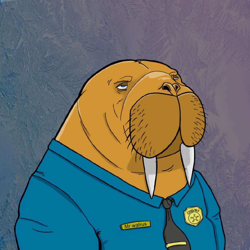 GANG OF WALRUSES #008 NFT on Algorand