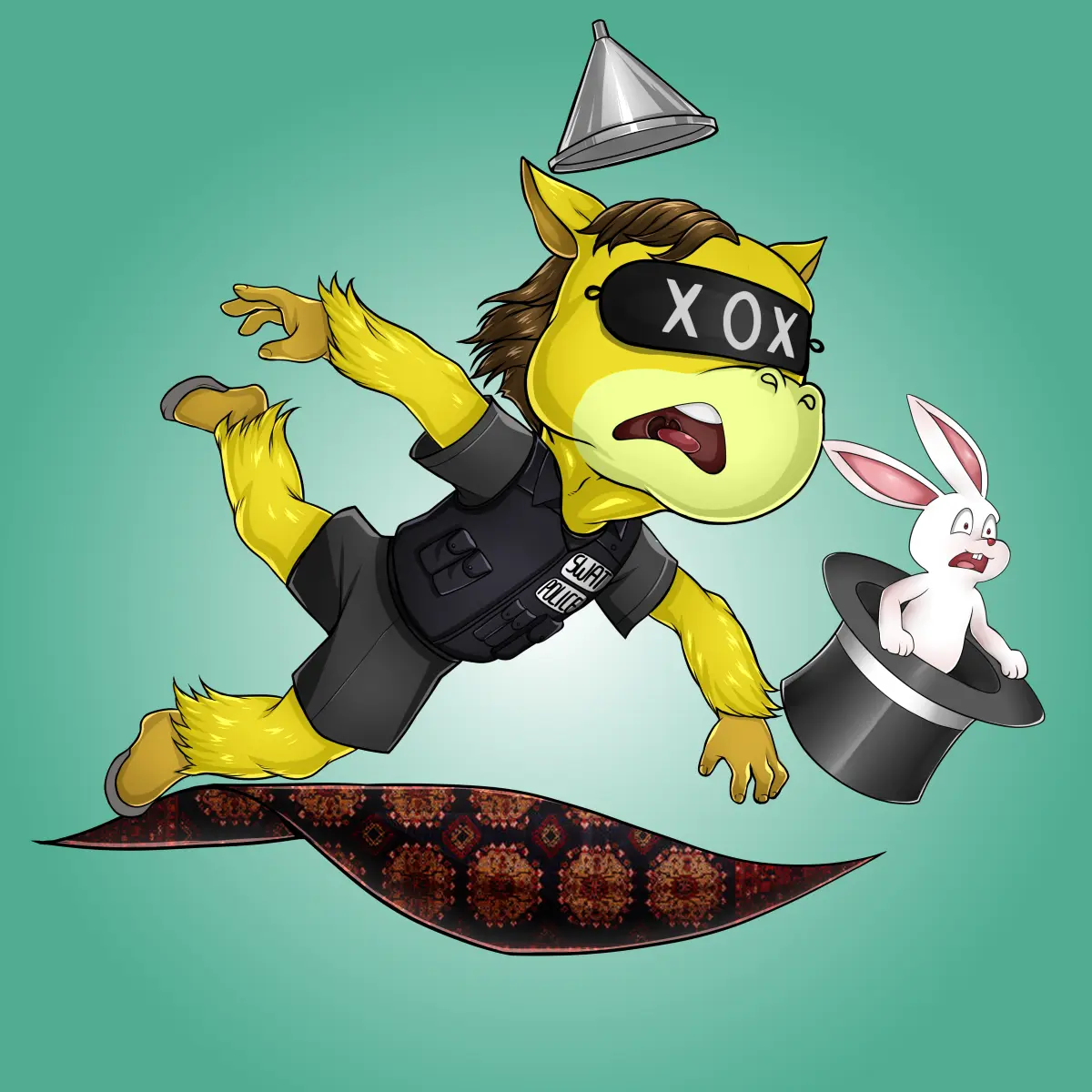 Rug Friends  #4076 NFT on Algorand