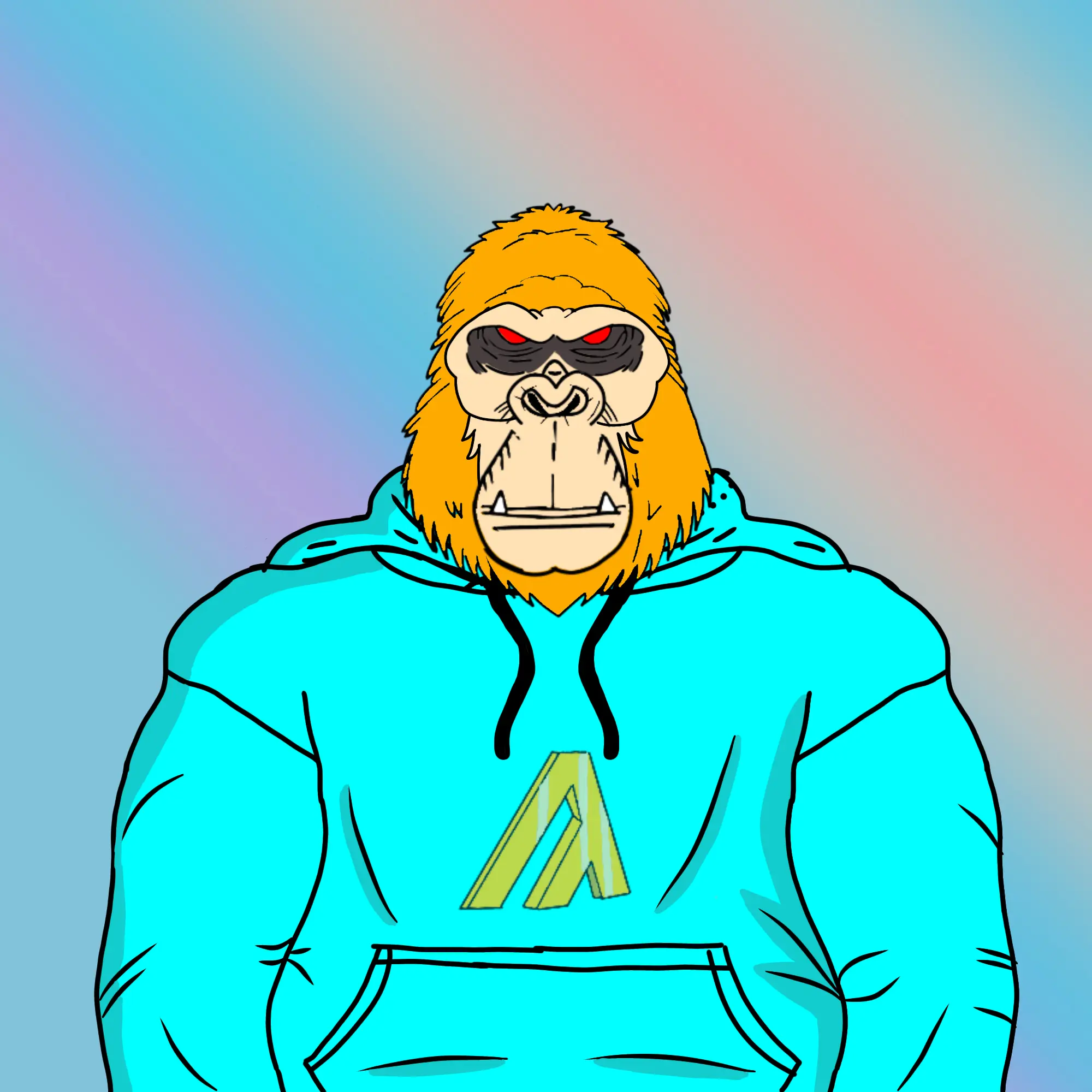 AL GORILLA #102 NFT on Algorand