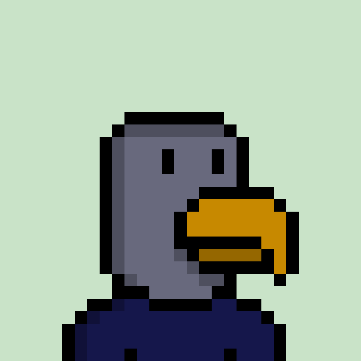 Pixel Parrot 165 NFT on Algorand