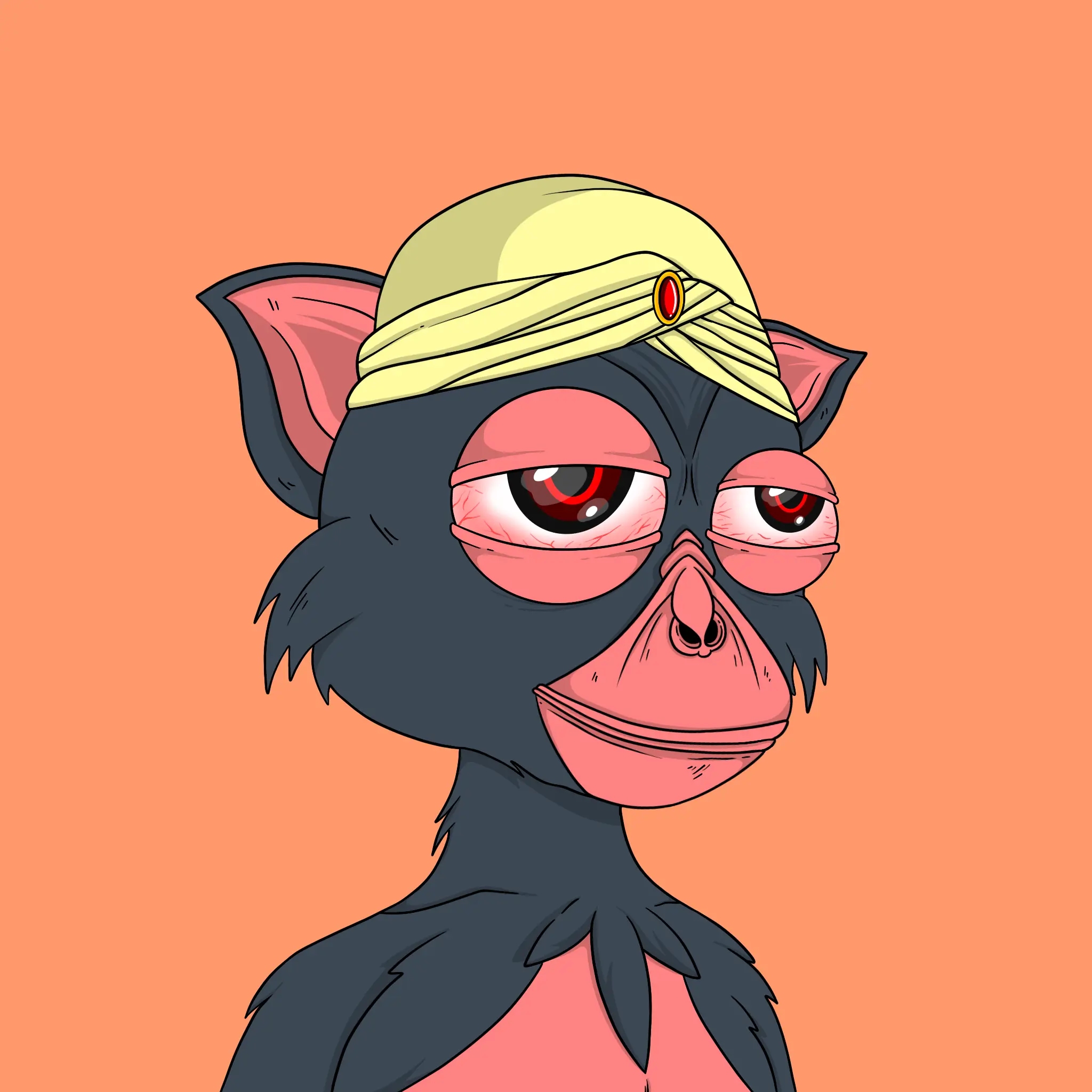 Trendy Tarsier #1912 NFT on Algorand