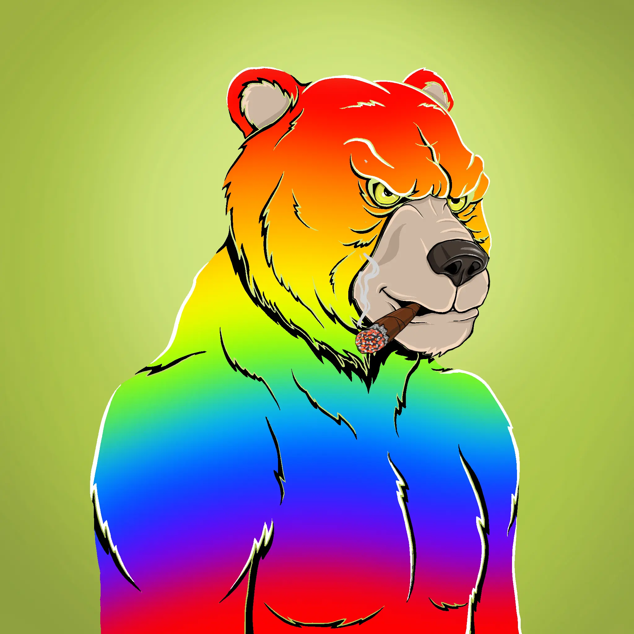 Mad Bears #1176 NFT on Algorand