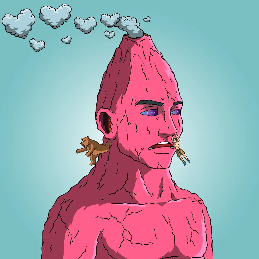 Volcano Boyz #1302 NFT on Algorand