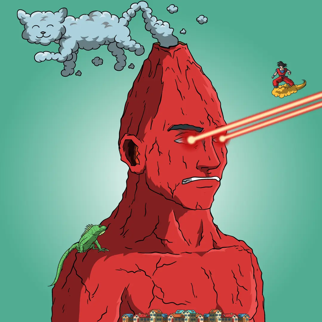 Volcano Boyz #841 NFT on Algorand