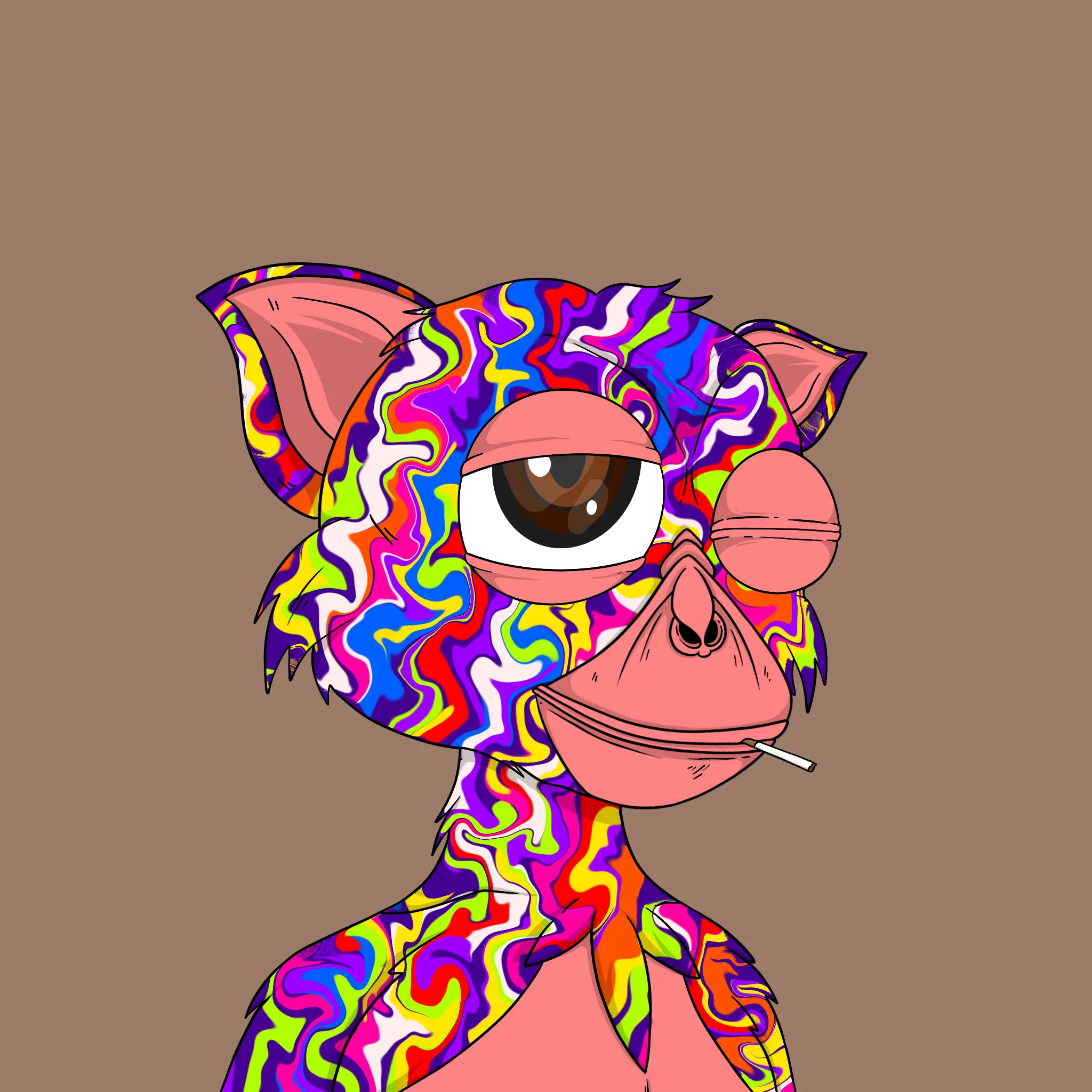 Trendy Tarsier #458 NFT on Algorand