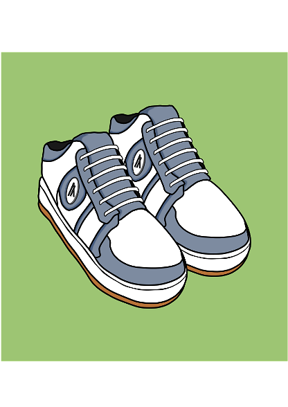 AlgoShoes - The White Stripez