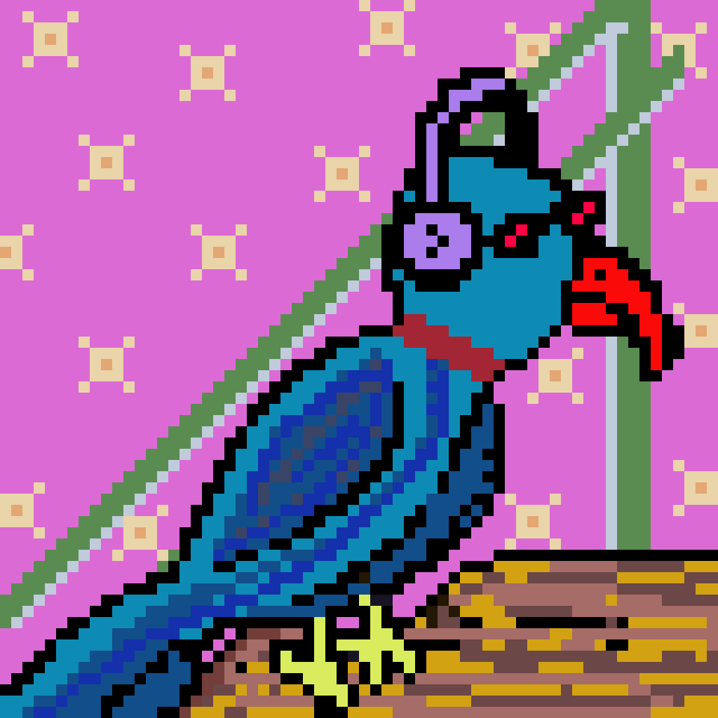 Buddy Parrot#2 NFT on Algorand