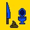 Poop Knife #6 NFT on Algorand