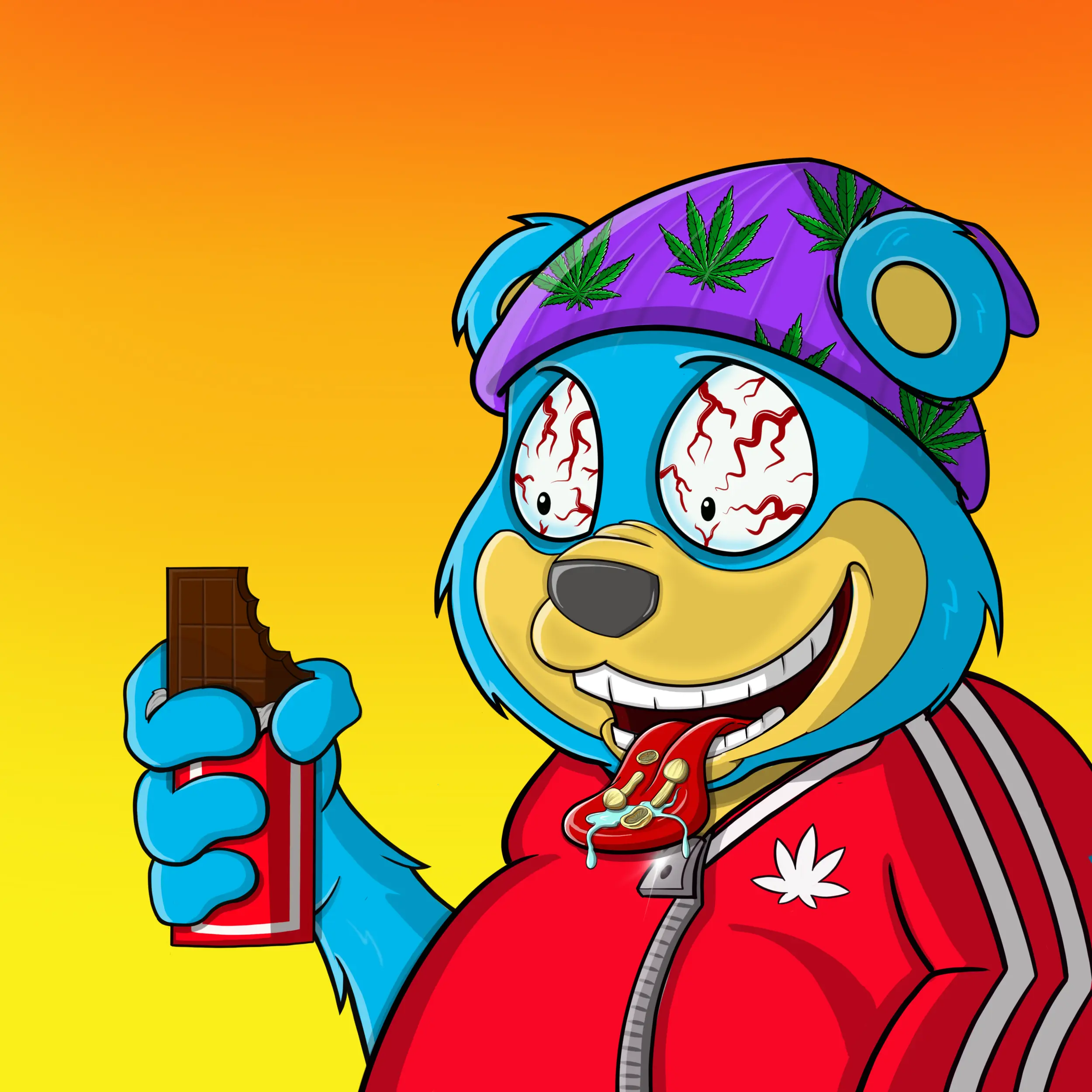 Burnin Bears #3445 NFT on Algorand