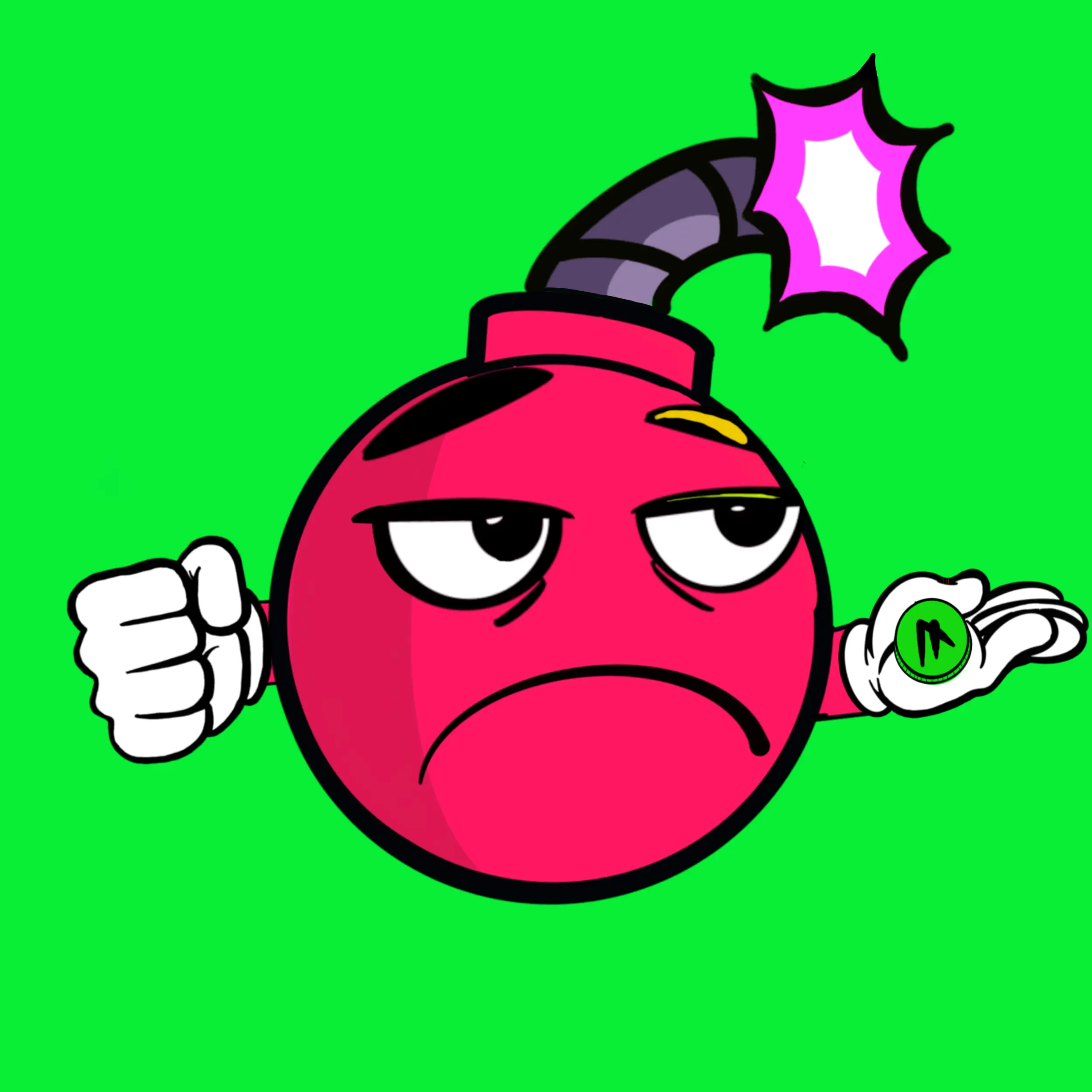 Crypto Bomber Krew #1001 NFT on Algorand