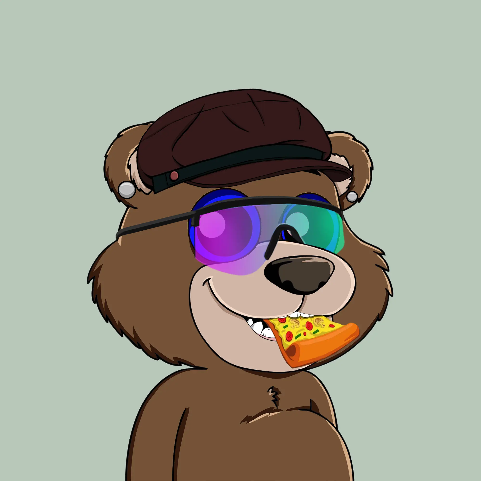 Gluttonous Bears #40 NFT on Algorand