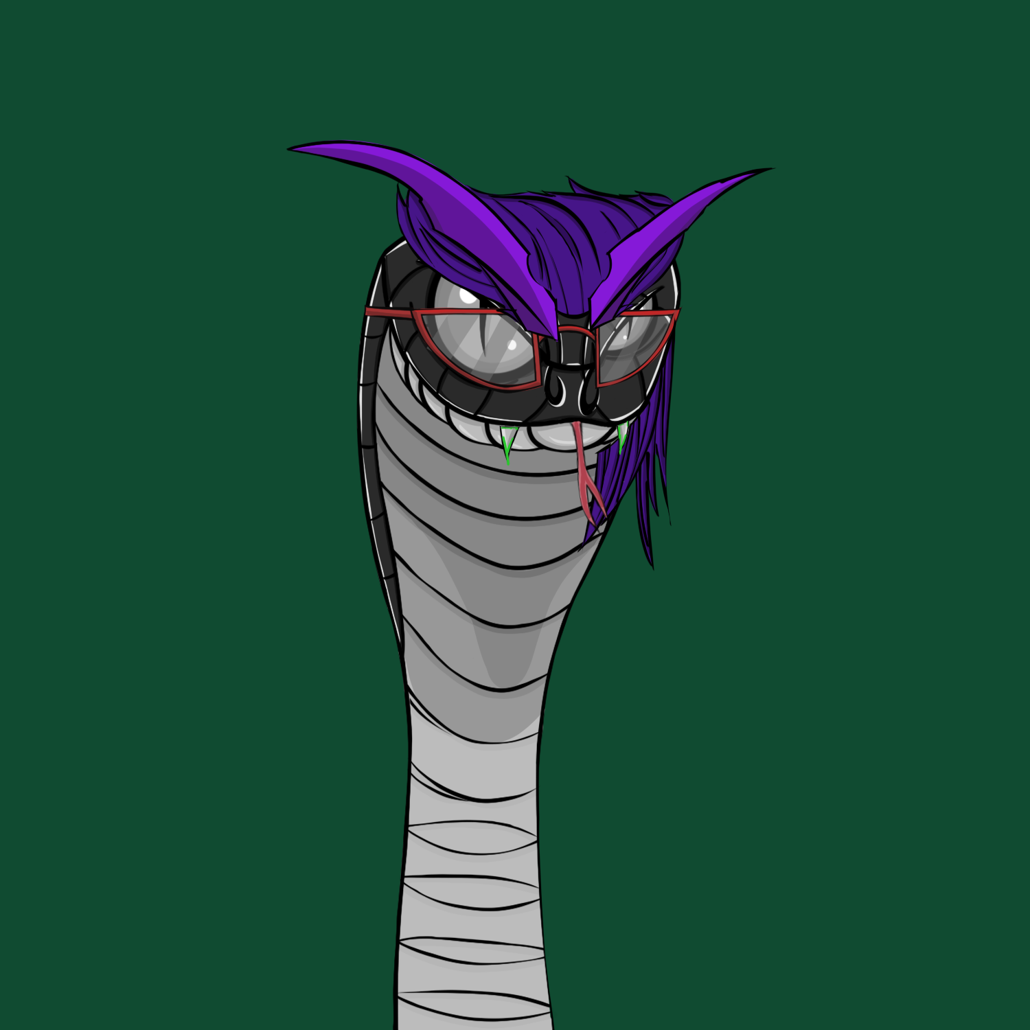 The Snake Cartel #543 NFT on Algorand