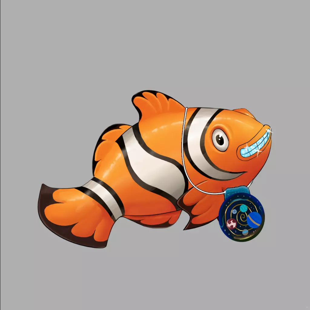 Clown Fish #325 NFT on Algorand