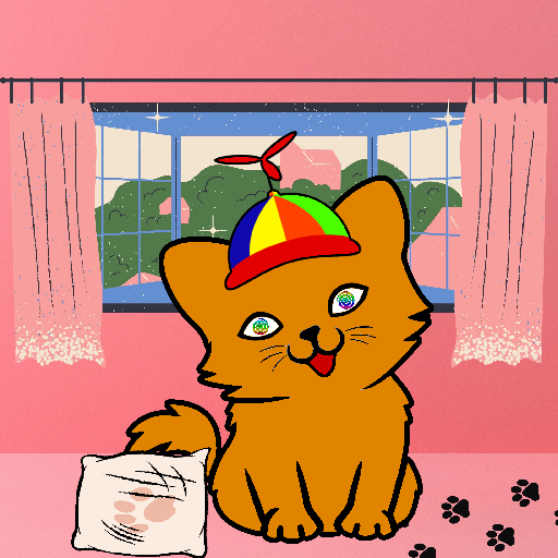 Happy Hoomens Cat#0524 NFT on Algorand