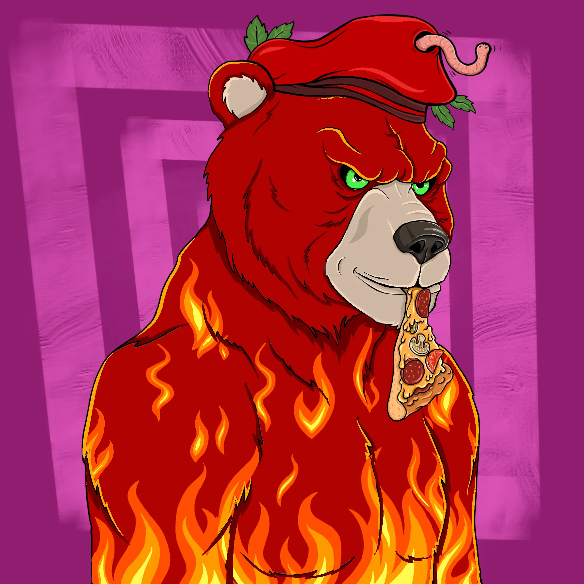 Mad Bears #1224 NFT on Algorand