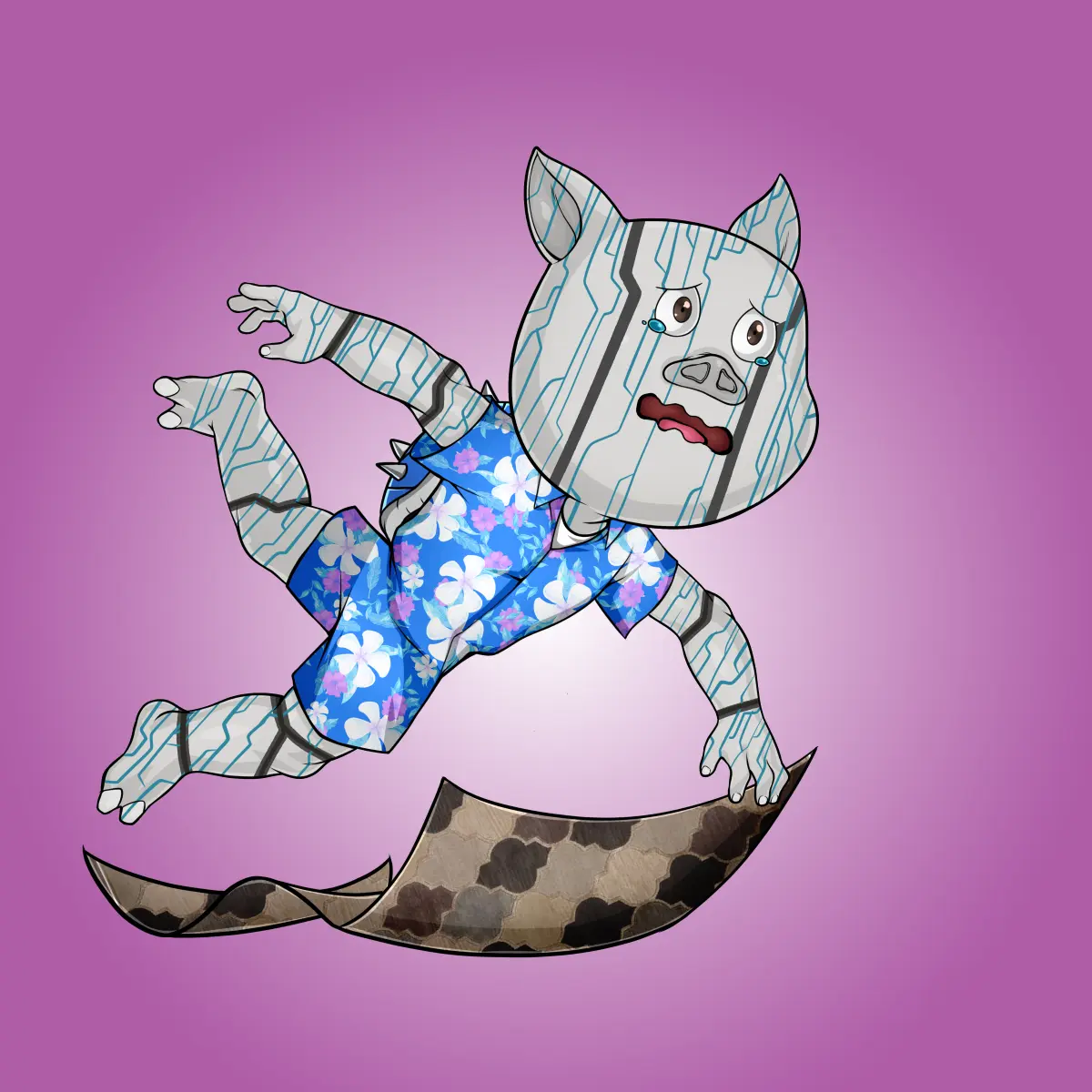 Rug Friends  #3007 NFT on Algorand