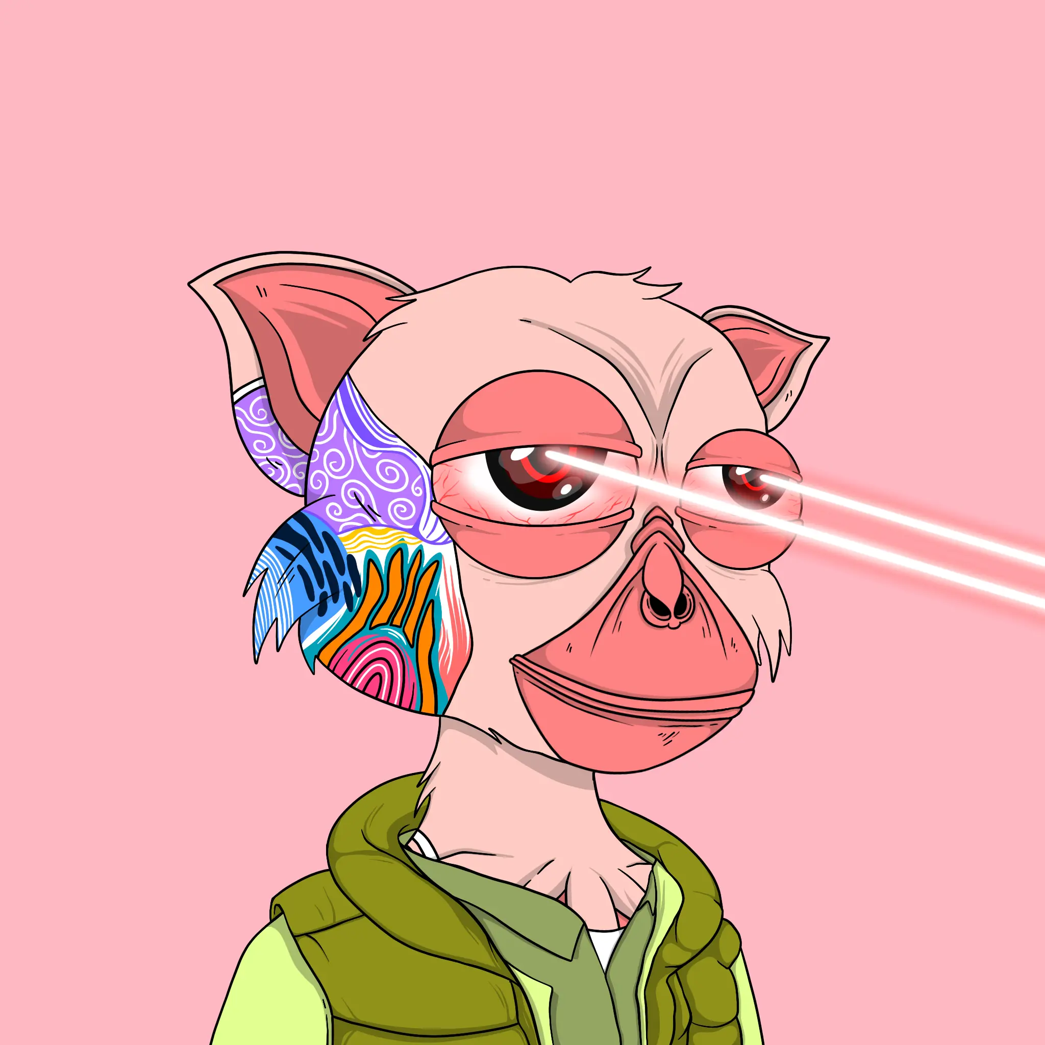 Trendy Tarsier #1960 NFT on Algorand