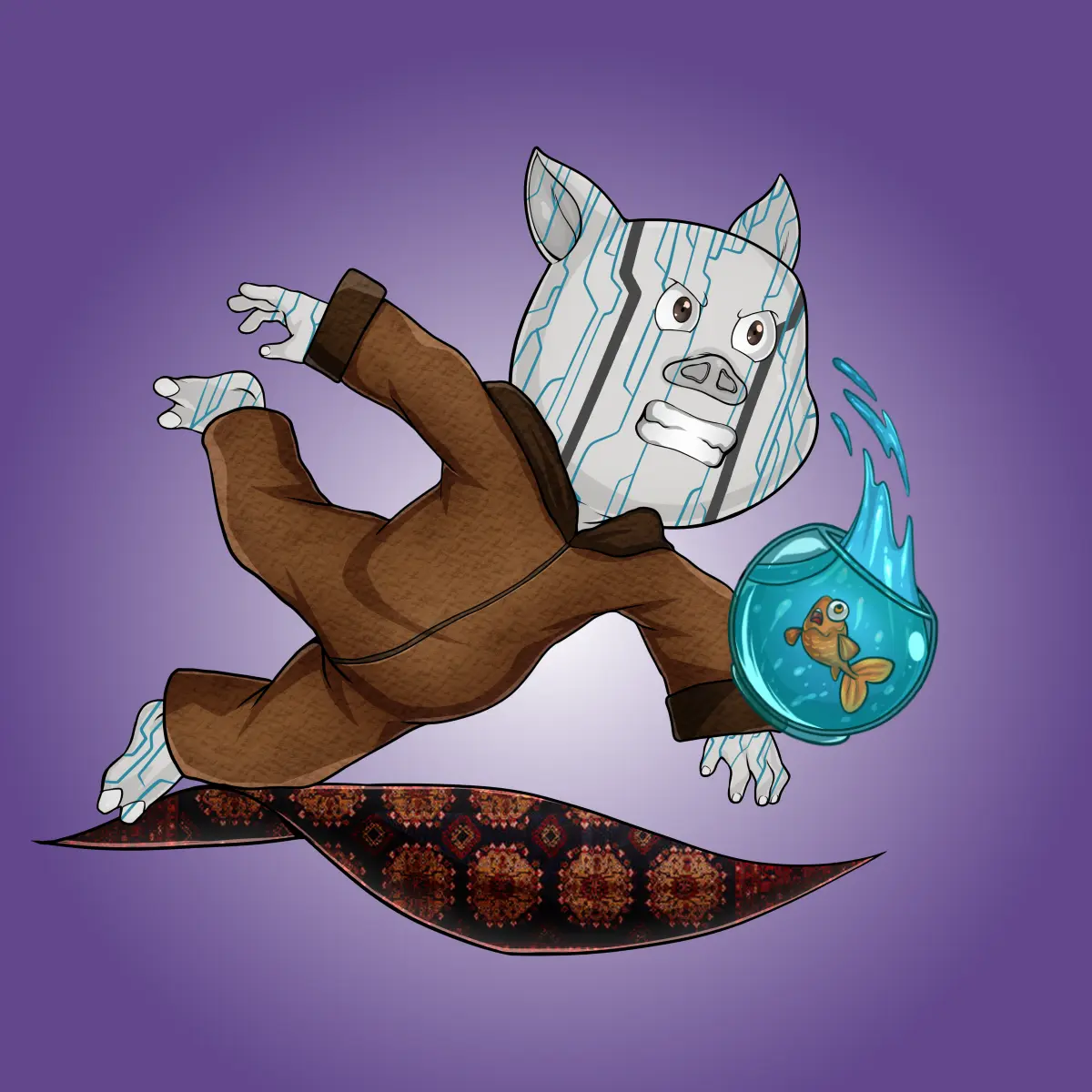 Rug Friends  #747 NFT on Algorand