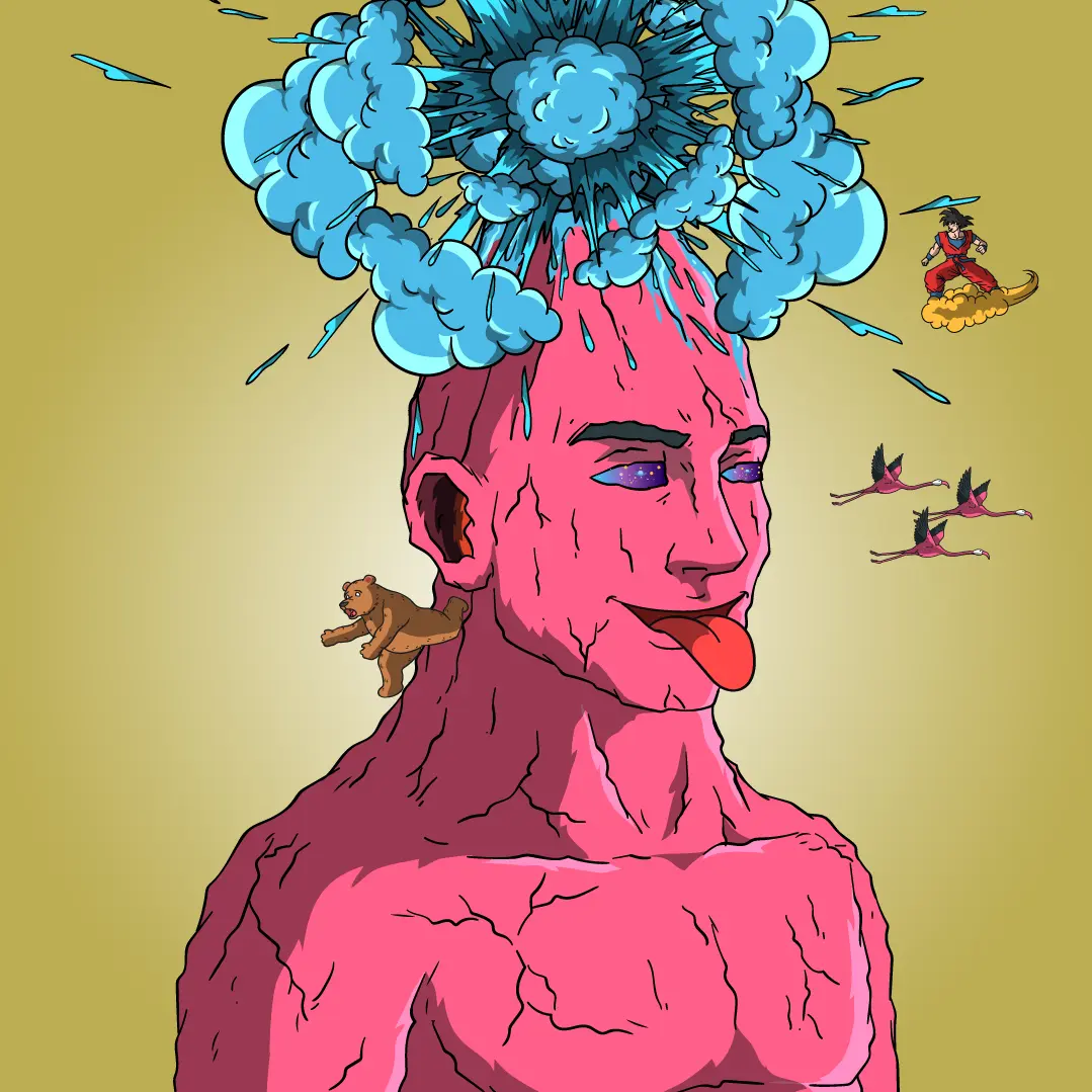 Volcano Boyz #1318 NFT on Algorand