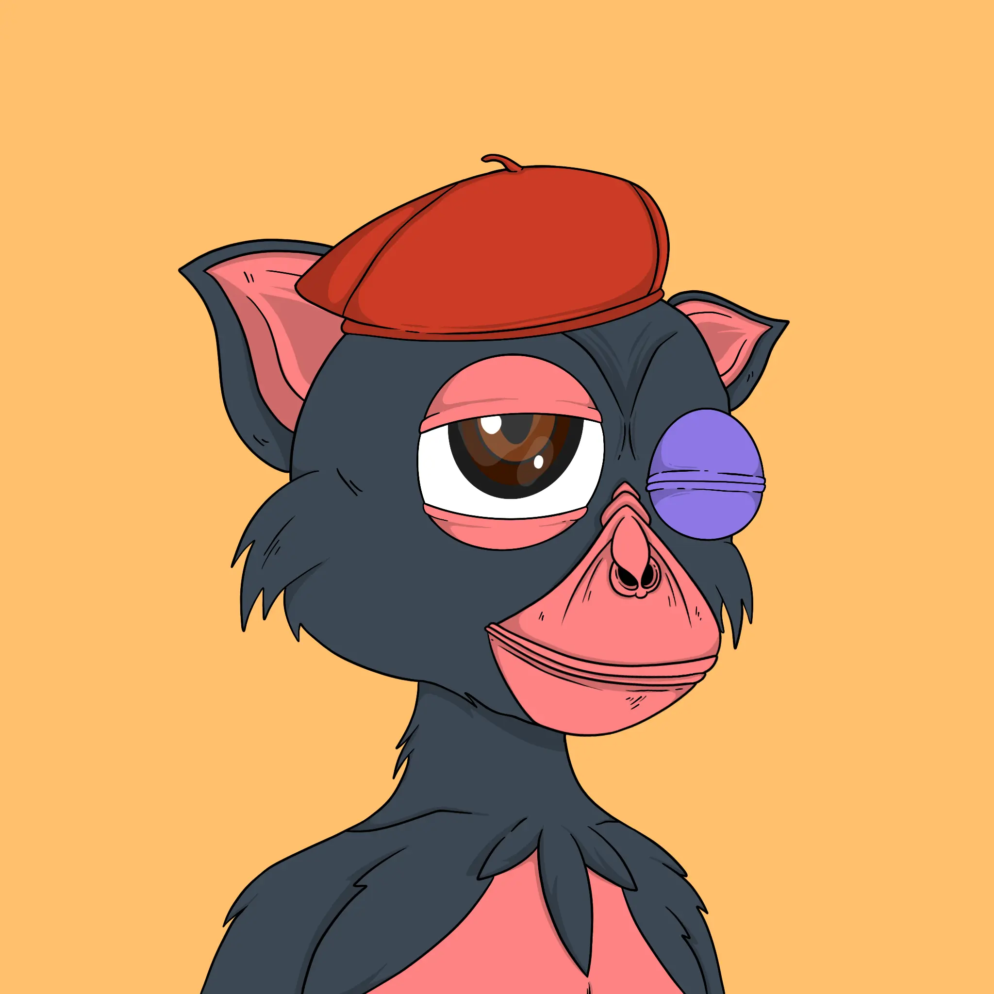 Trendy Tarsier #2085 NFT on Algorand