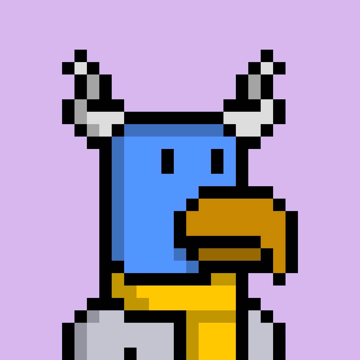 Pixel Parrot 296 NFT on Algorand