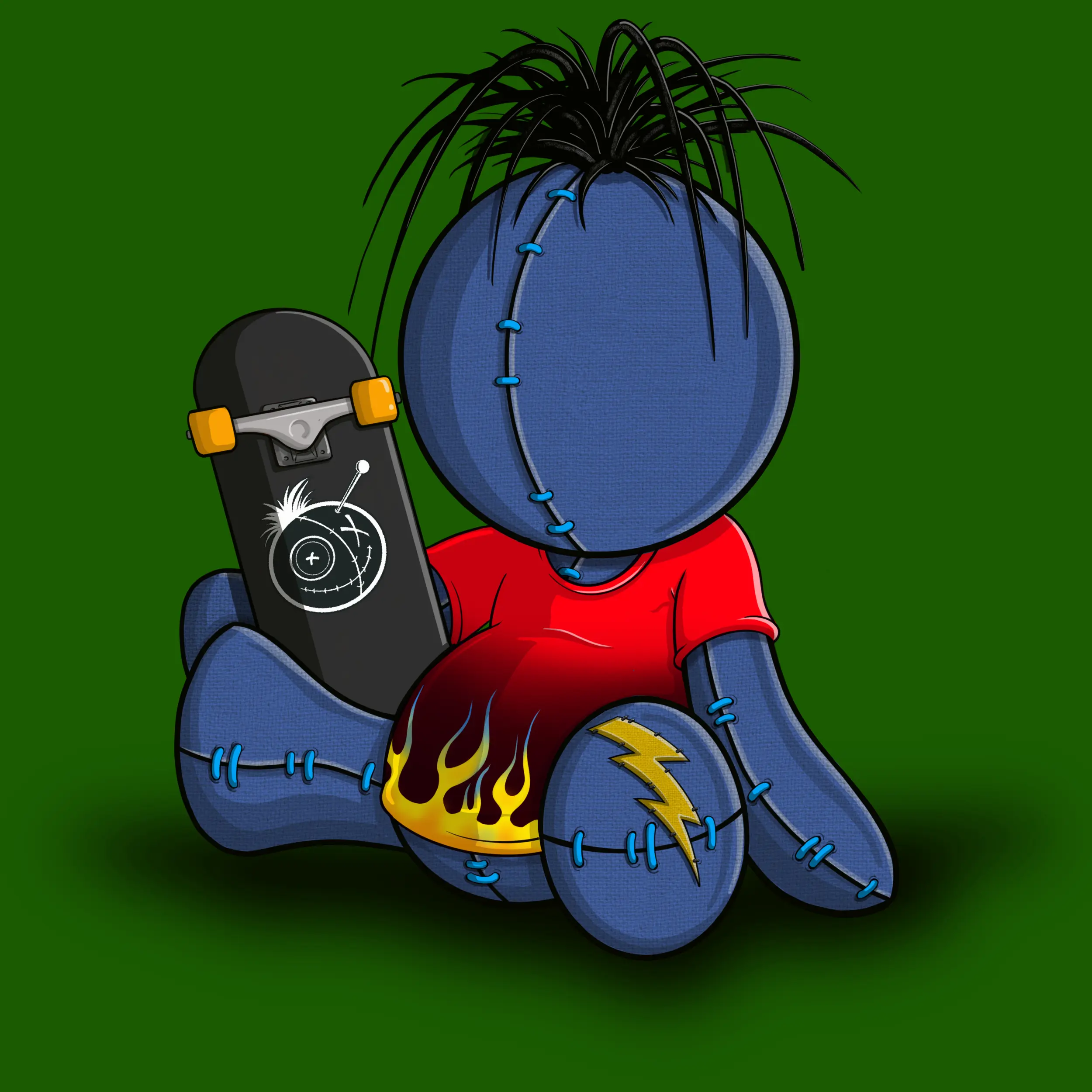 Trippy Stitch #1162 NFT on Algorand