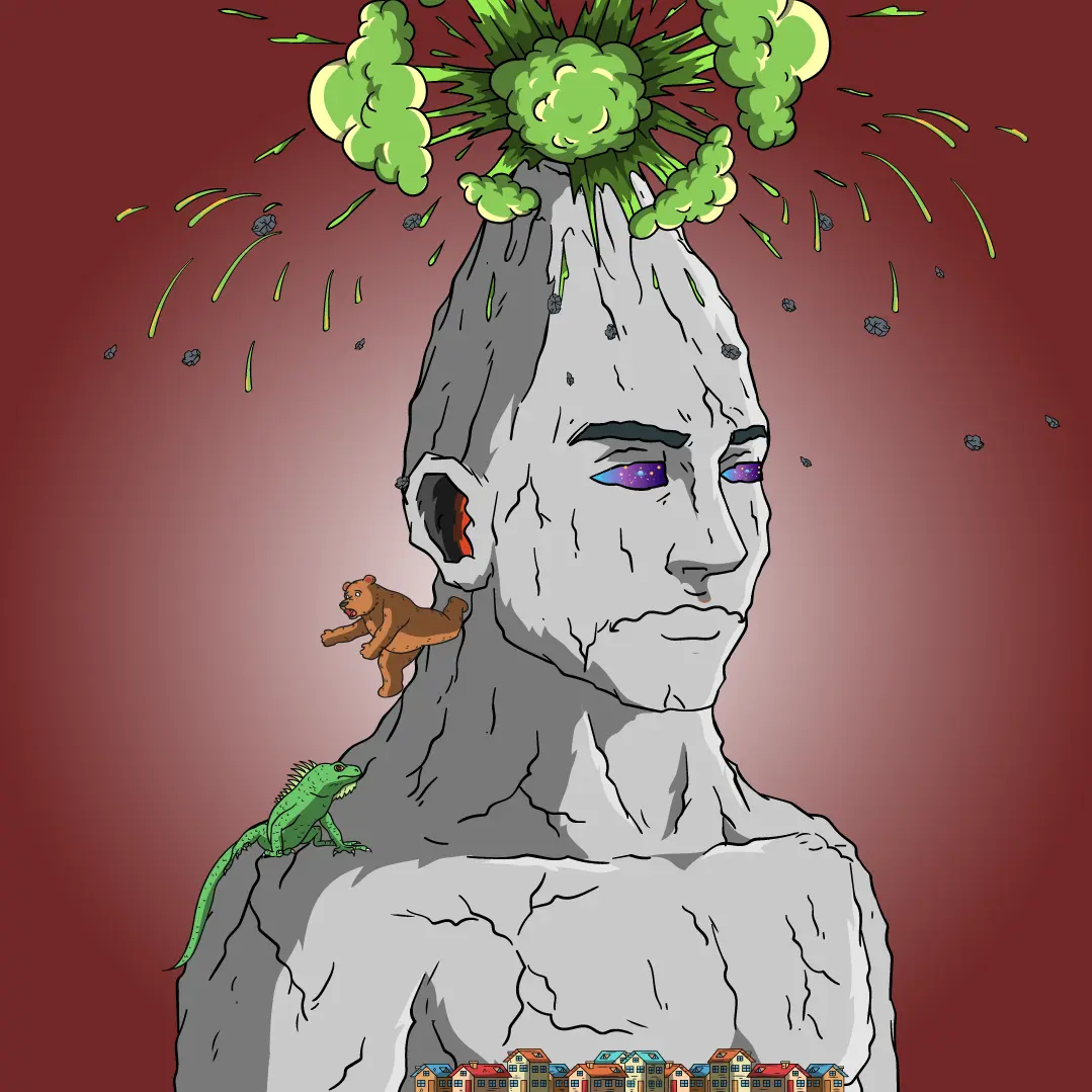 Volcano Boyz #1698 NFT on Algorand