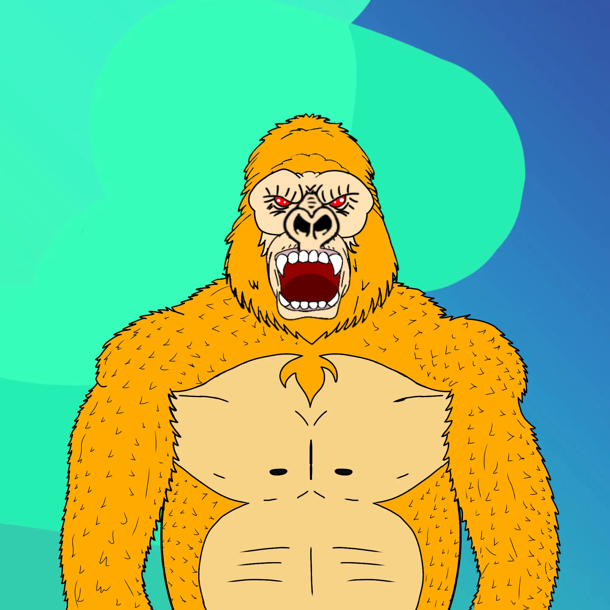 AL GORILLA #61 NFT on Algorand