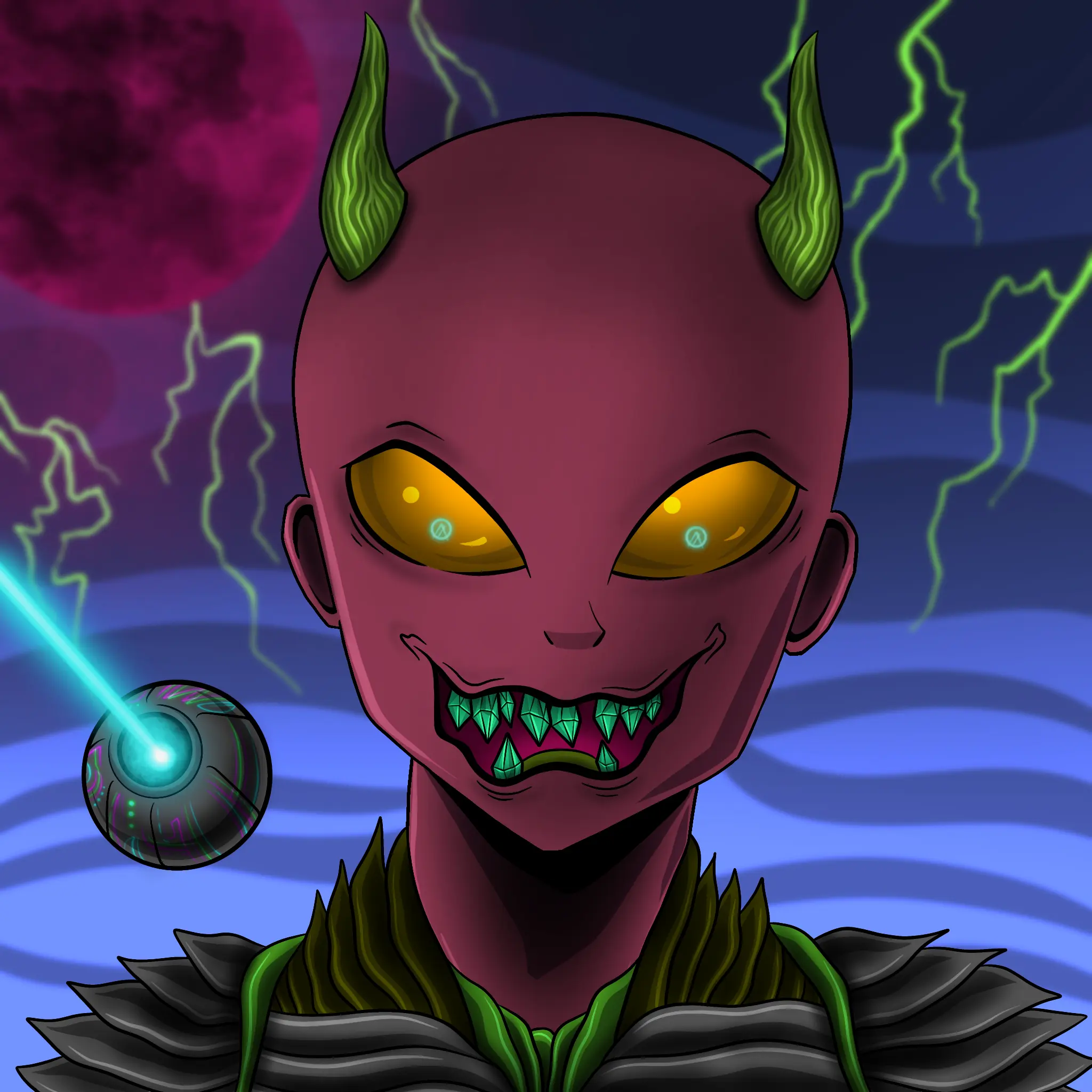 Octalien #63 NFT on Algorand
