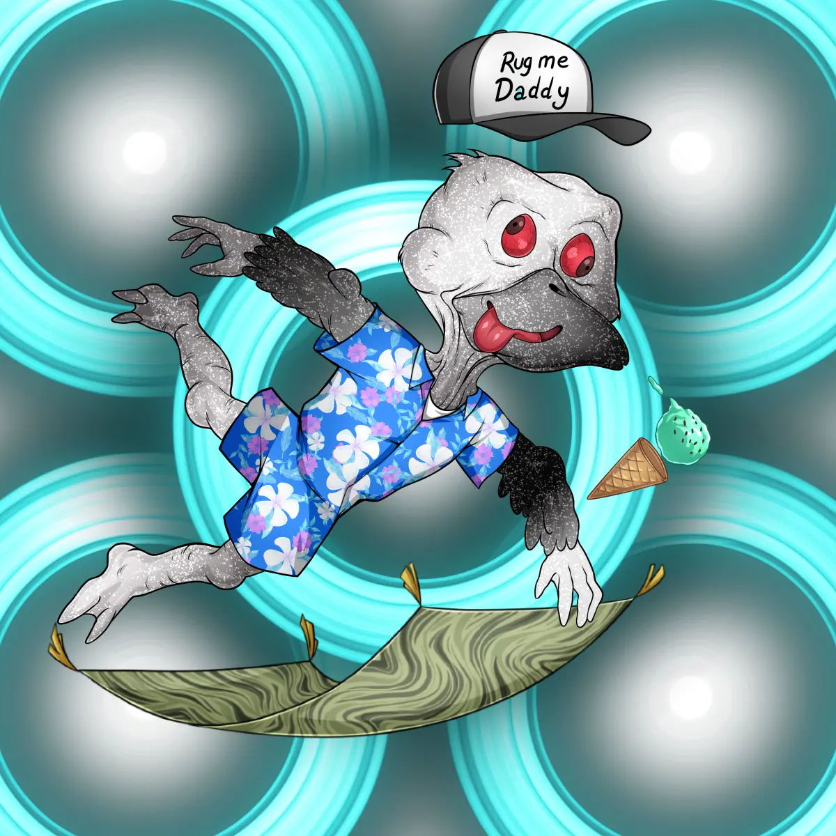 Rug Friends  #1418 NFT on Algorand