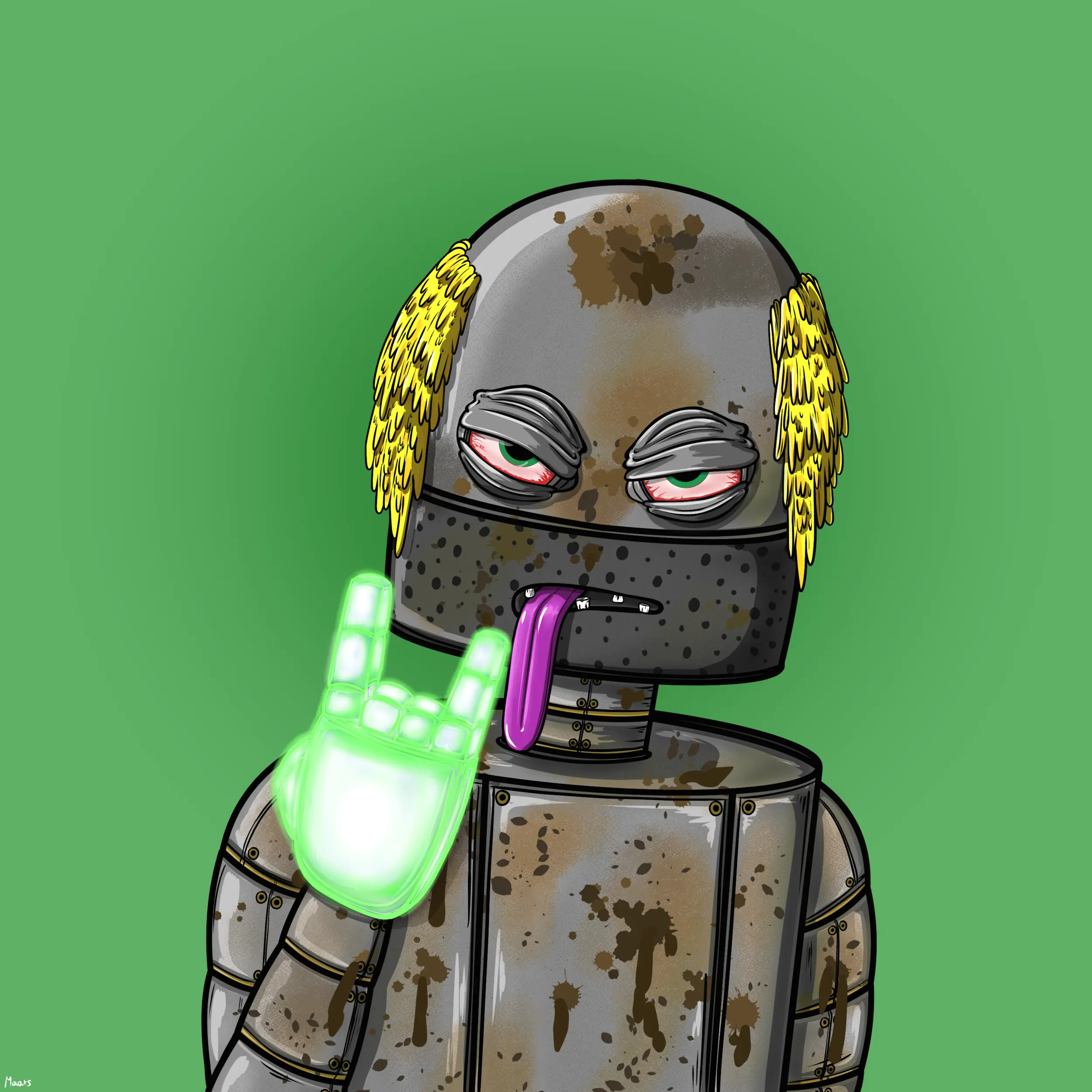 Mental Marvin #2796 NFT on Algorand
