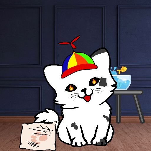 Happy Hoomens Cat#0464 NFT on Algorand