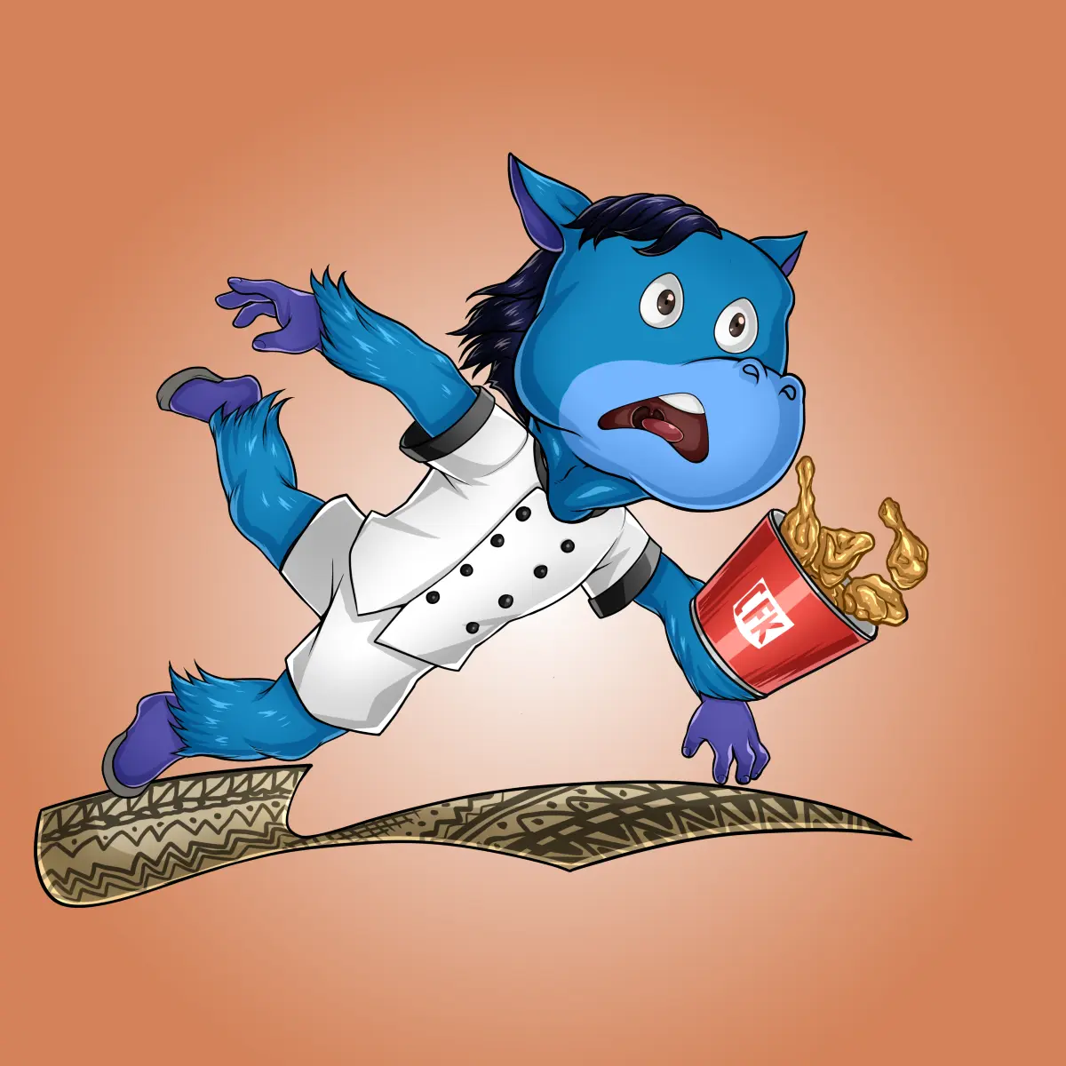 Rug Friends  #2027 NFT on Algorand