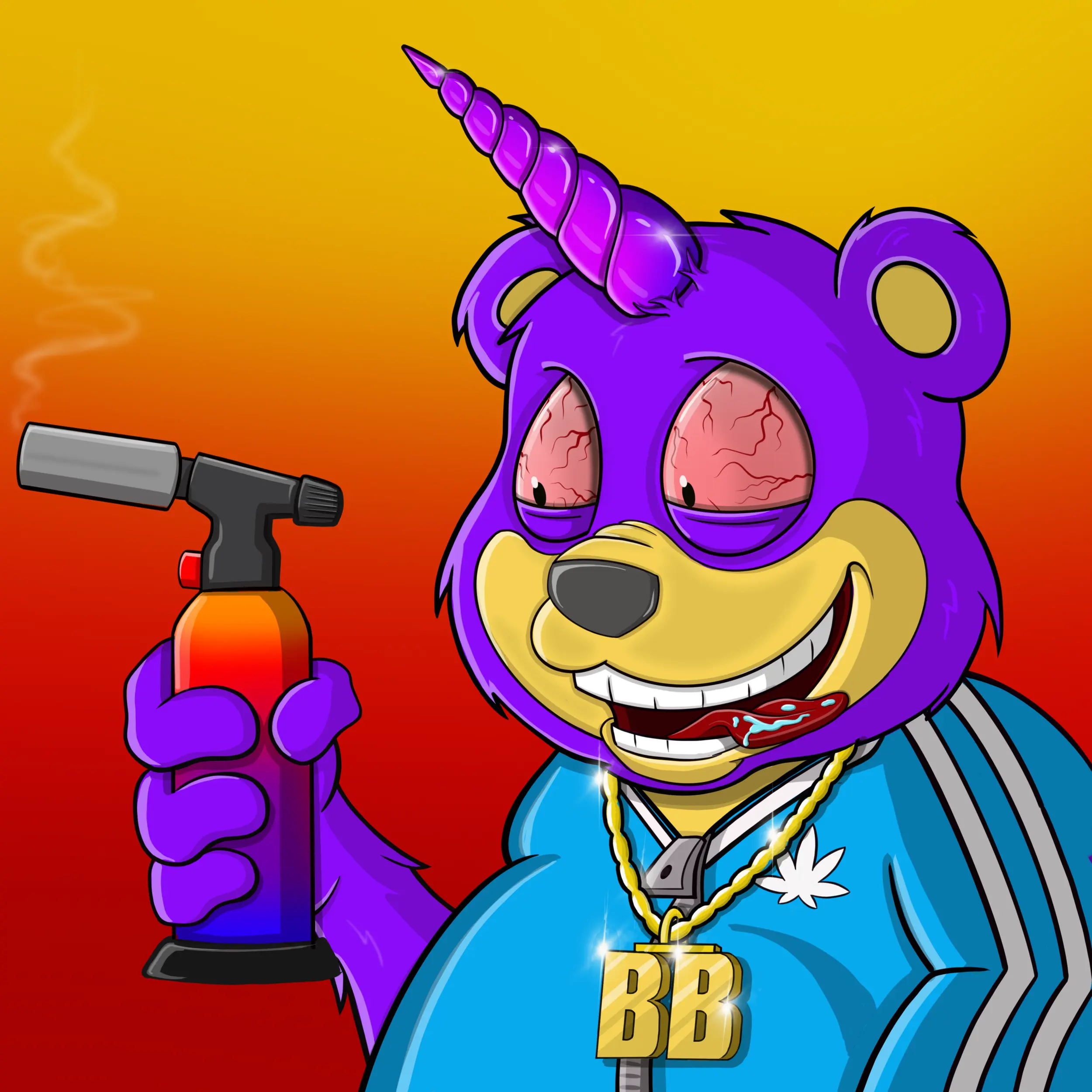 Burnin Bears #773 NFT on Algorand