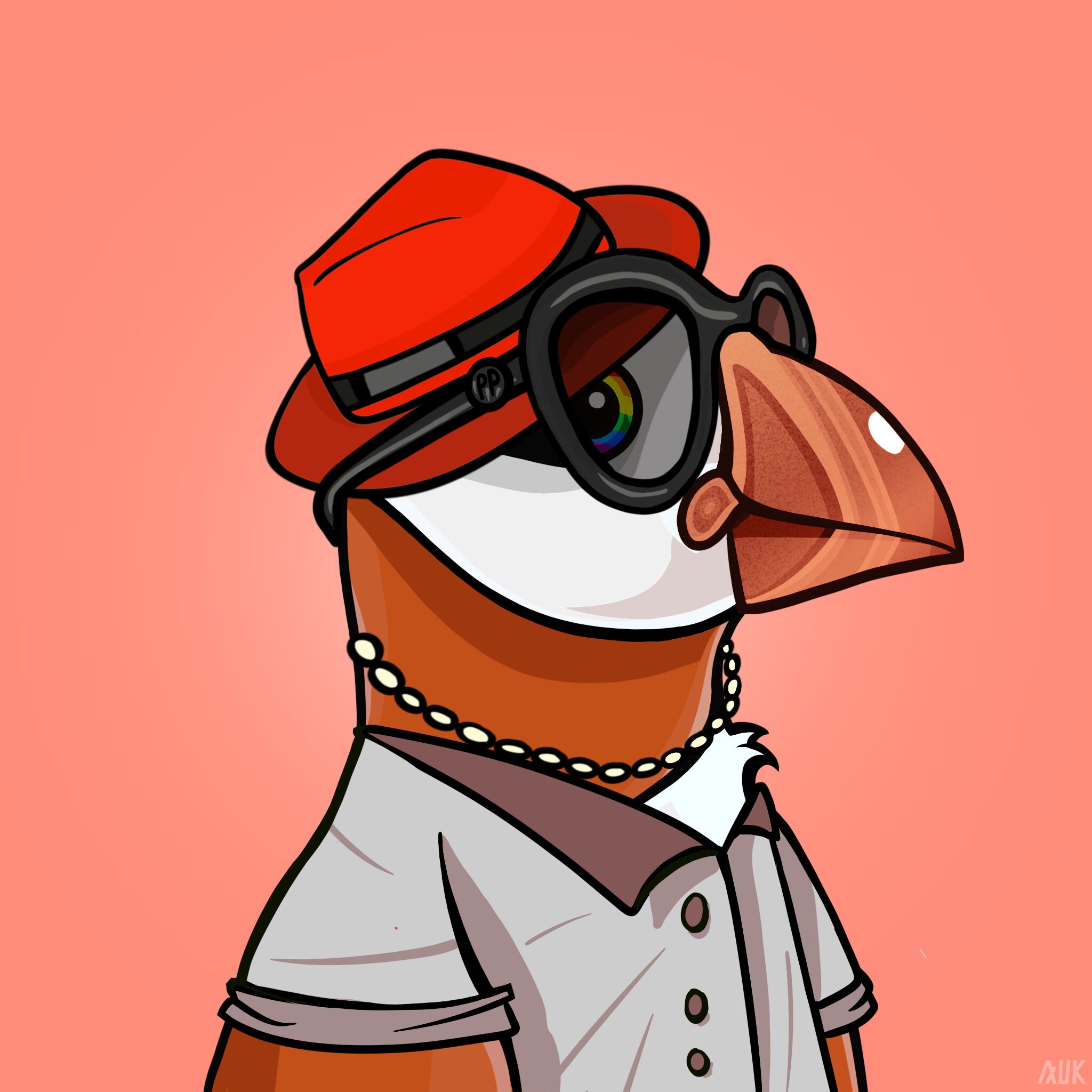 Poppin Puffins #2692 NFT on Algorand