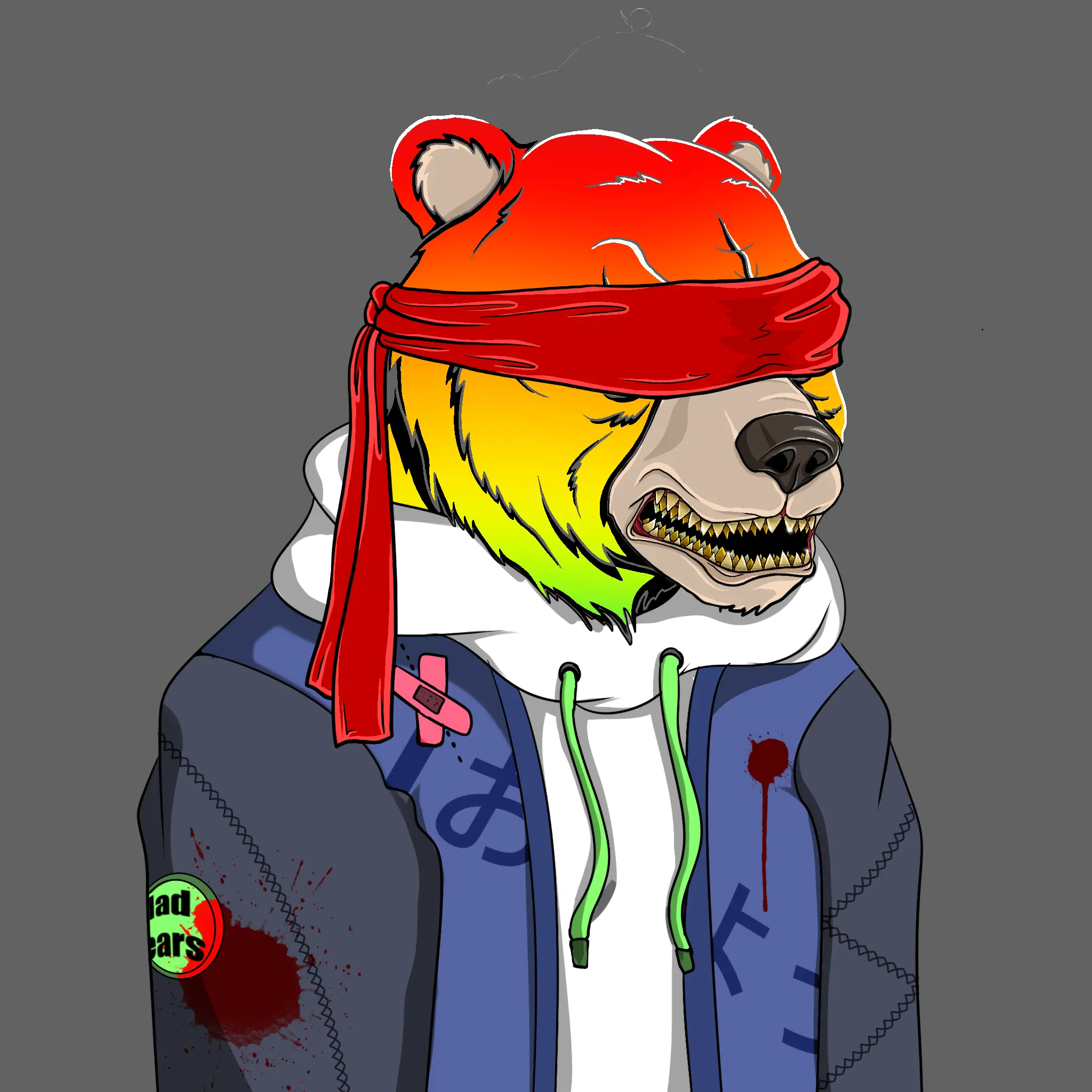 Mad Bears #514 NFT on Algorand