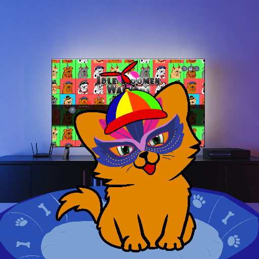 Happy Hoomens Cat#0817 NFT on Algorand