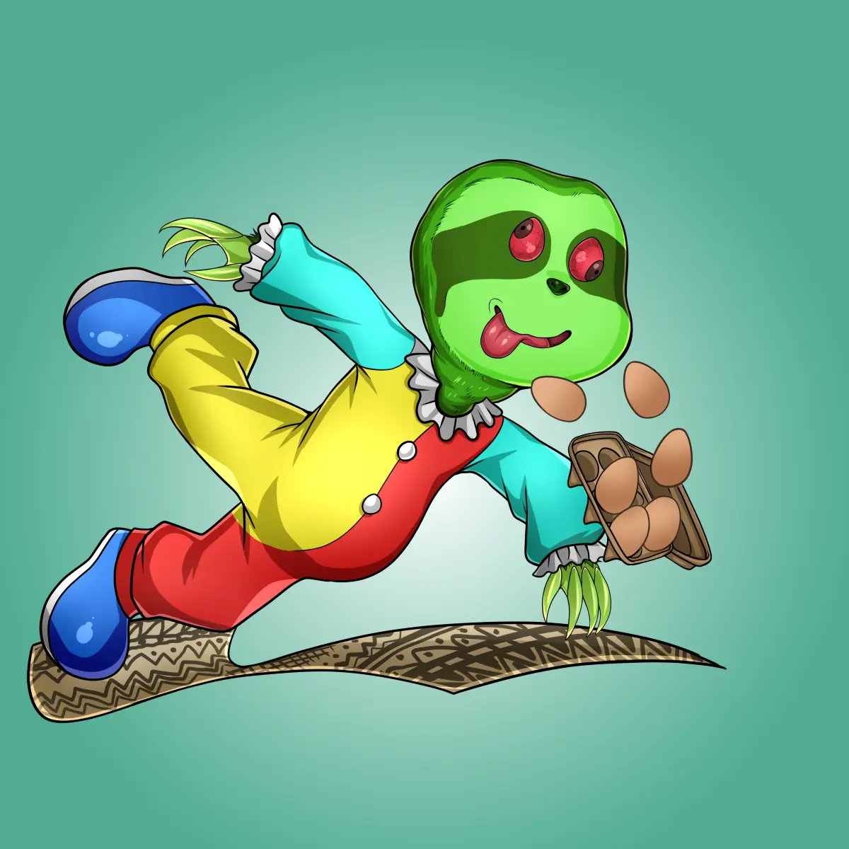 Rug Friends  #3102 NFT on Algorand